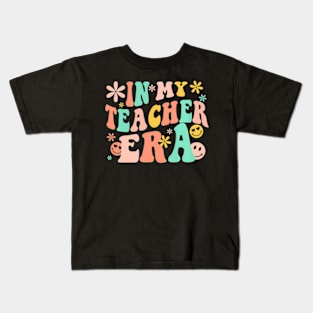 In My Teacher Era Groovy Kids T-Shirt